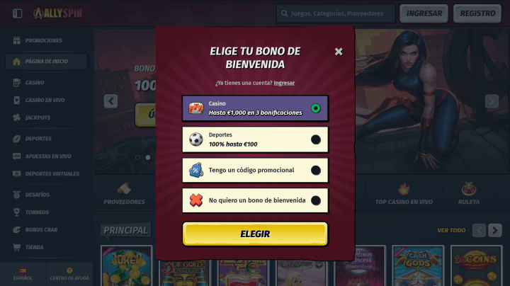 AllySpin Casino 10