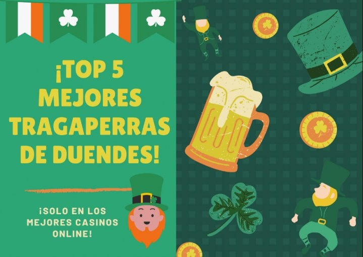 ¡Top 5 mejores tragaperras de duendes!