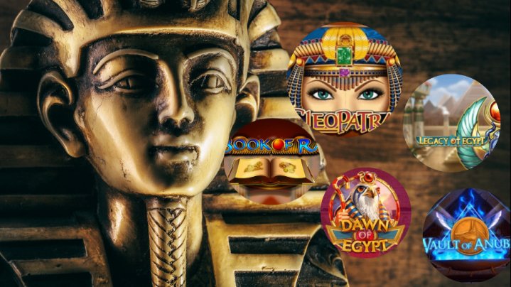 ¡Las 5 mejores tragaperras online inspiradas en el antiguo Egipto!