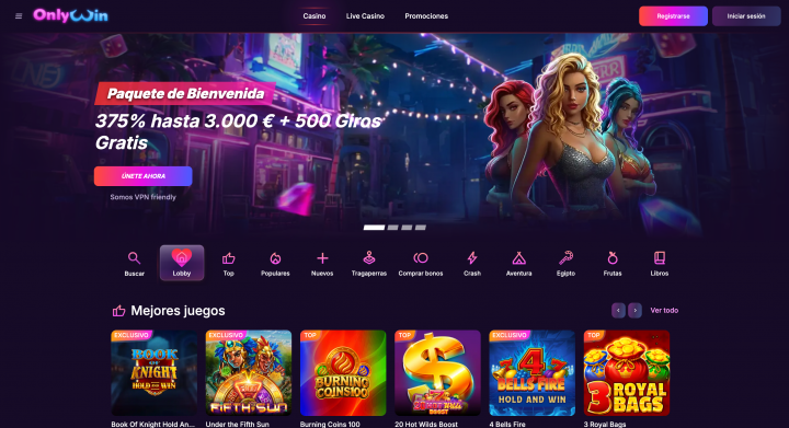 OnlyWin Casino 1