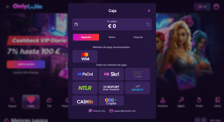 OnlyWin Casino 16