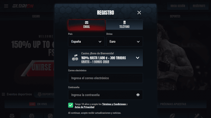 Glorion Casino 2