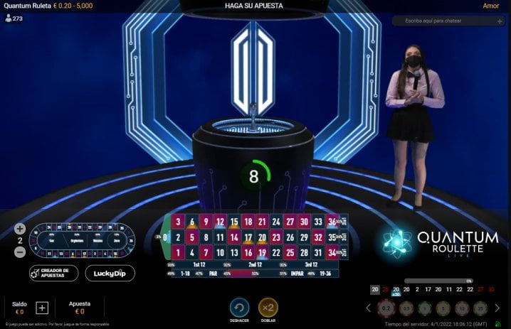 Ruleta Quantum Live 1