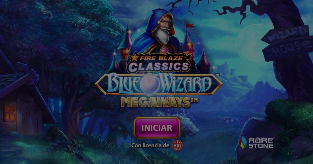 Fire Blaze: Blue Wizard Megaways demo