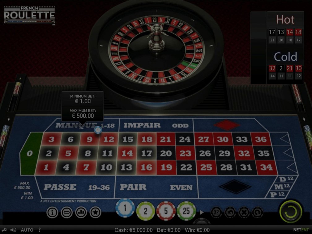 Ruleta Francesa demo