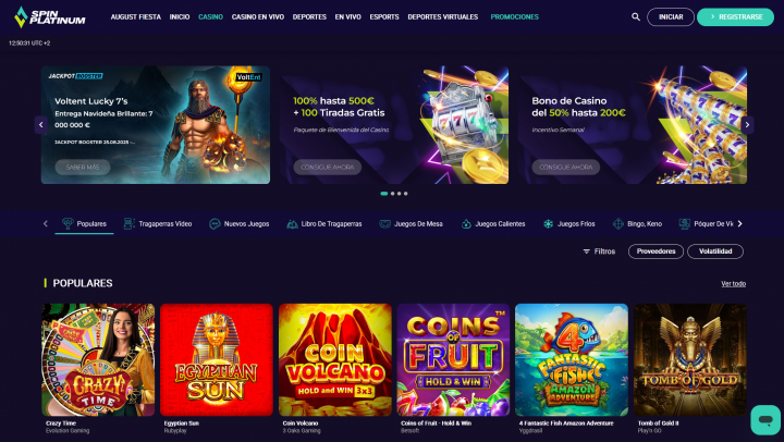 SpinPlatinum Casino 1