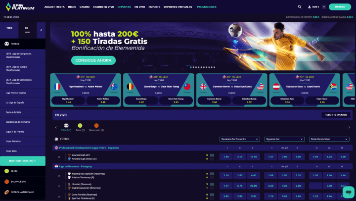 SpinPlatinum Casino 13