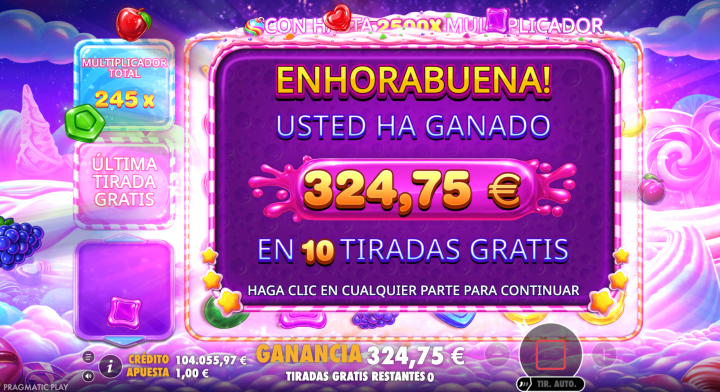 Sweet Bonanza 2500 19