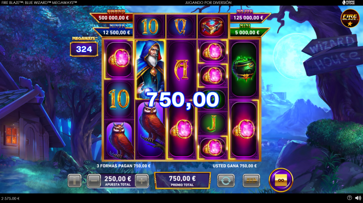 Fire Blaze: Blue Wizard Megaways 13