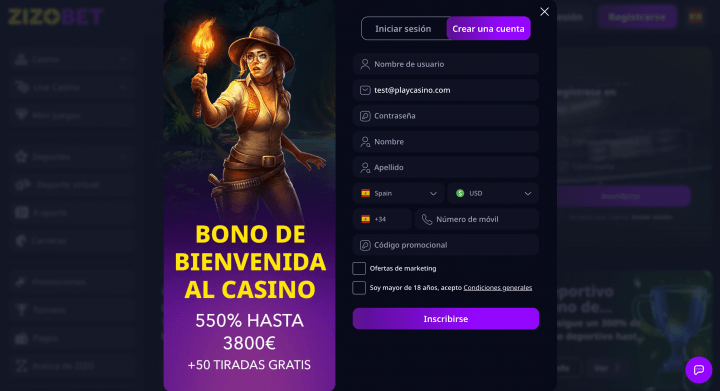 ZizoBet Casino 2