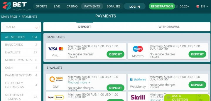 22Bet Casino 4