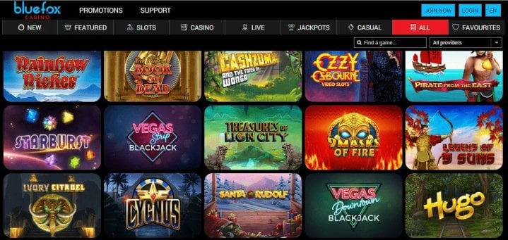 Bluefox Casino 3