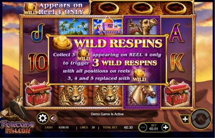 Fortune Falcon Wild Respins 1