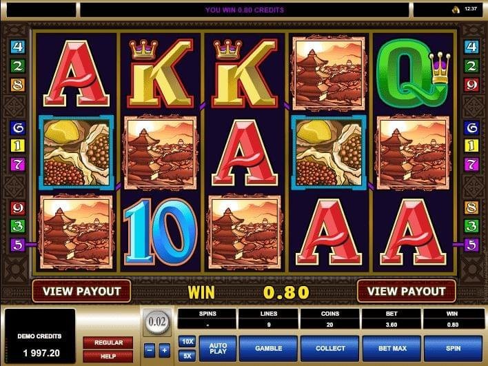 Mobile slot machines