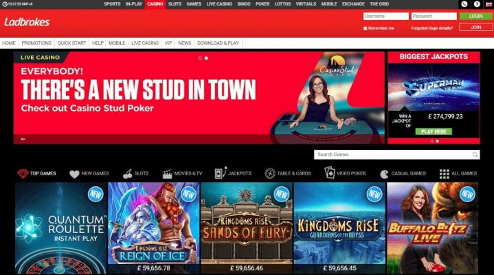 Ladbrokes online sports betting poker casino bingo | online casino Singapore