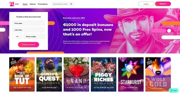 21.com Casino 1