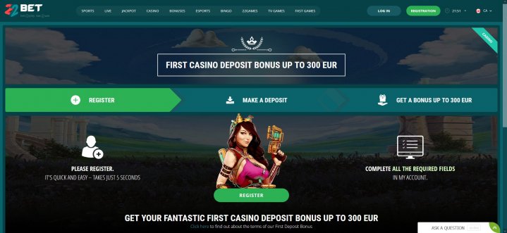 22Bet Casino 2