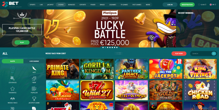 22Bet Casino 1