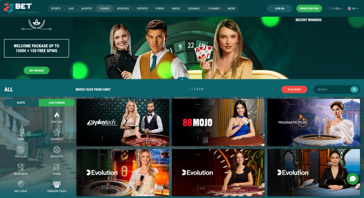 22Bet Casino 1