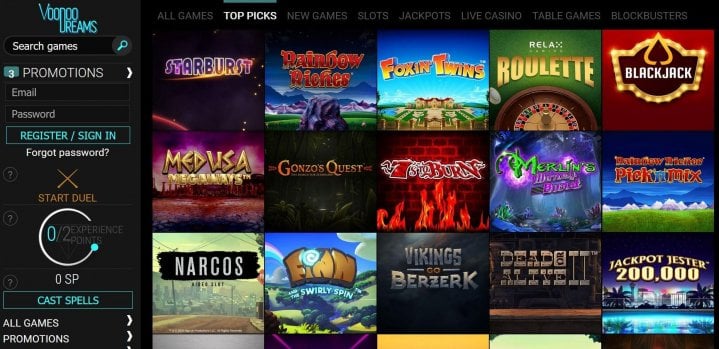 Voodoo Dreams Casino 5