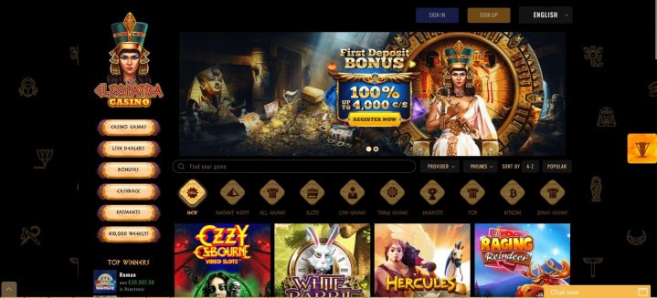 Cleopatra Casino 1