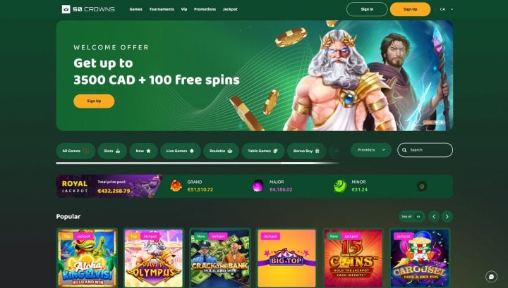 50 Crowns Casino 1