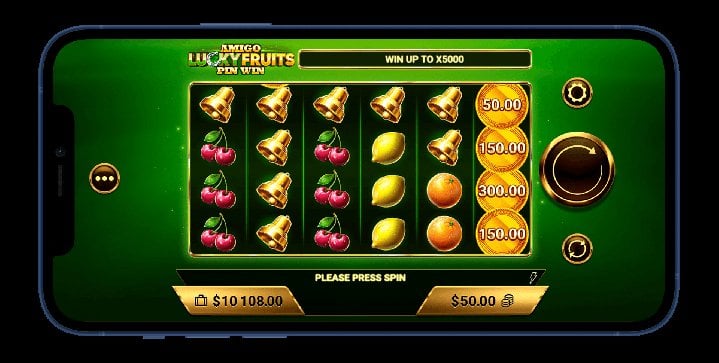 Amigo Lucky Fruits: Pin Win 1