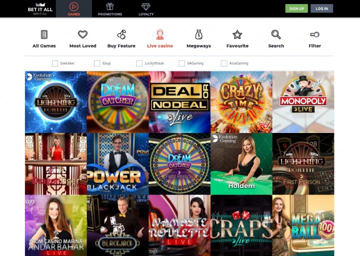 Bet It All Casino 4