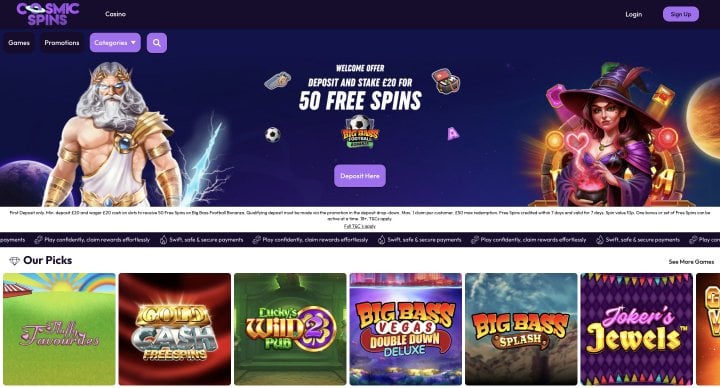 Cosmic Spins Casino 1