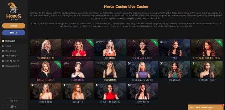 Horus Casino 3