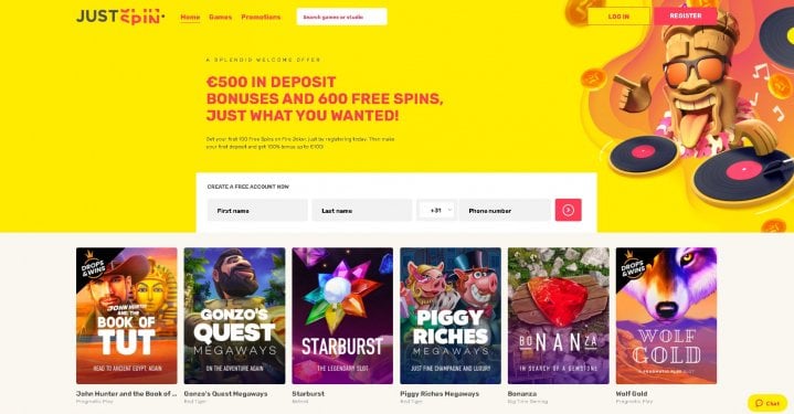 JustSpin Casino 1