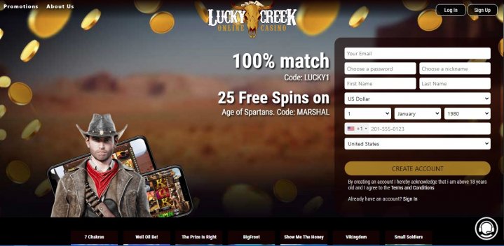 Lucky Creek Casino 1