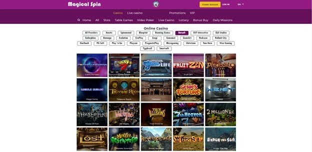 casino maria 50 free spins