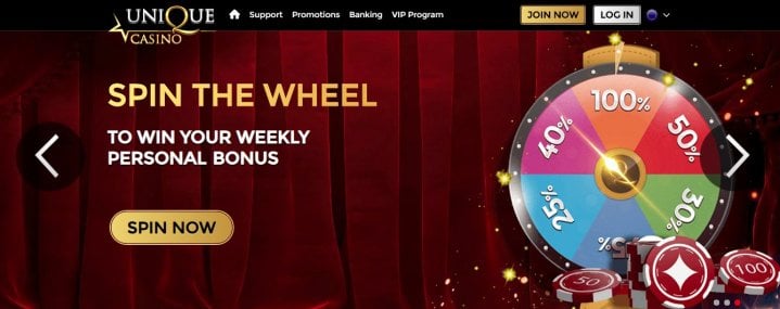 unique casino vip funciona solo bajo estas condiciones