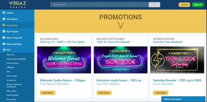 Vegaz Casino 2