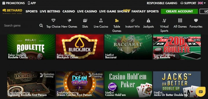 BetHard Casino 4