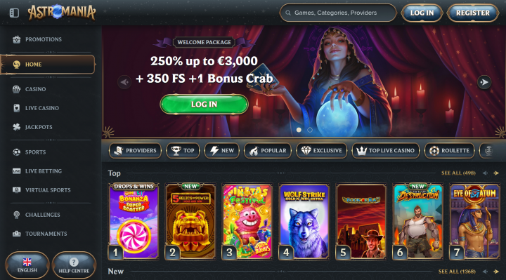 AstroMania Casino 1