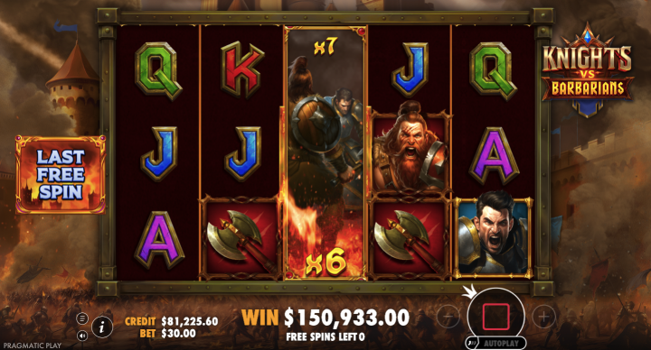 Knights vs Barbarians 4