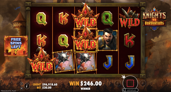 Knights vs Barbarians 5