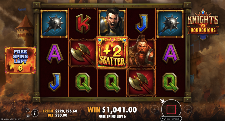 Knights vs Barbarians 6