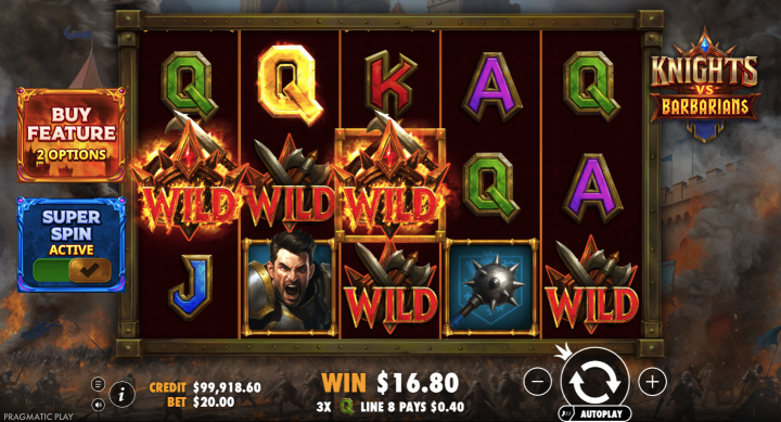 Knights vs Barbarians 8