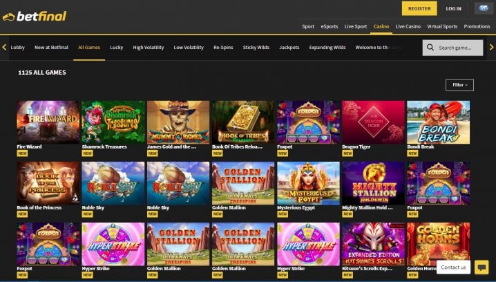BetFinal Casino 3