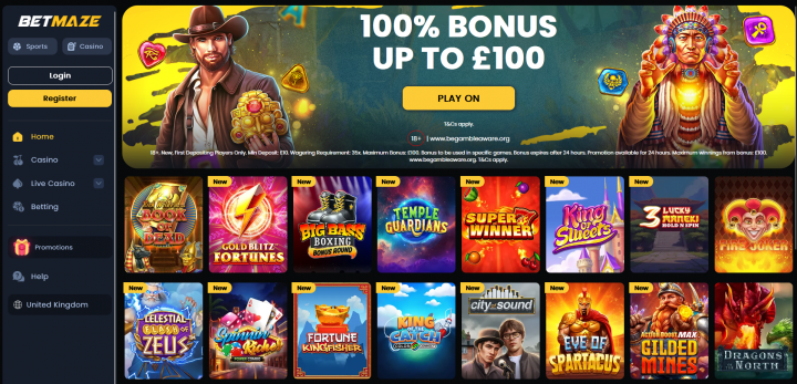 BetMaze Casino 1