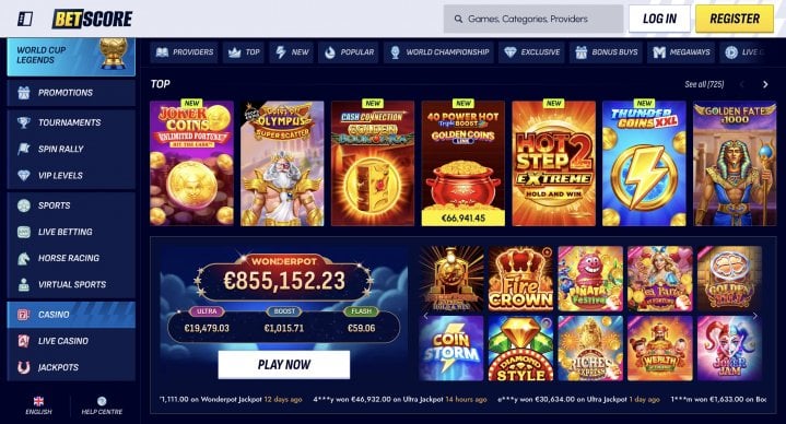 BetScore Casino 1
