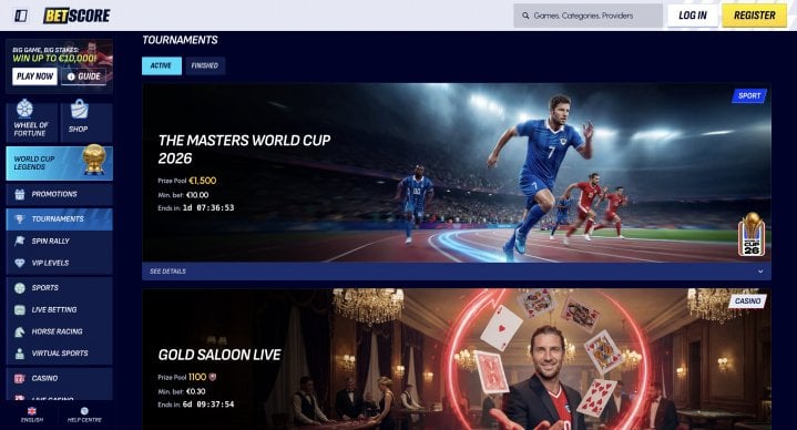 BetScore Casino 14