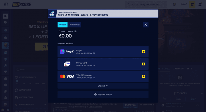 BetScore Casino 16