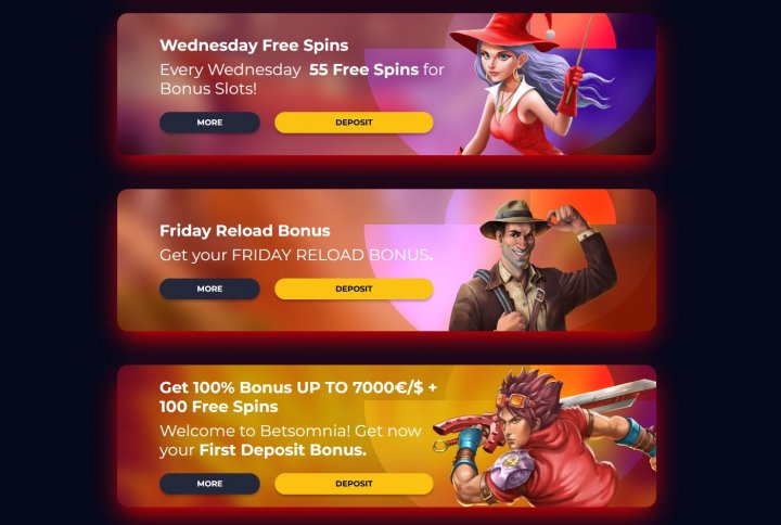 Betsomnia Casino 2