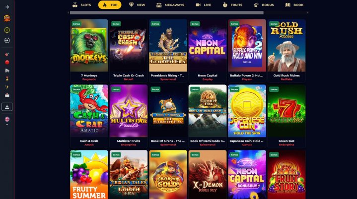Betsomnia Casino 8