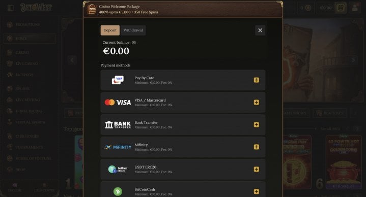 BetWest Casino 18
