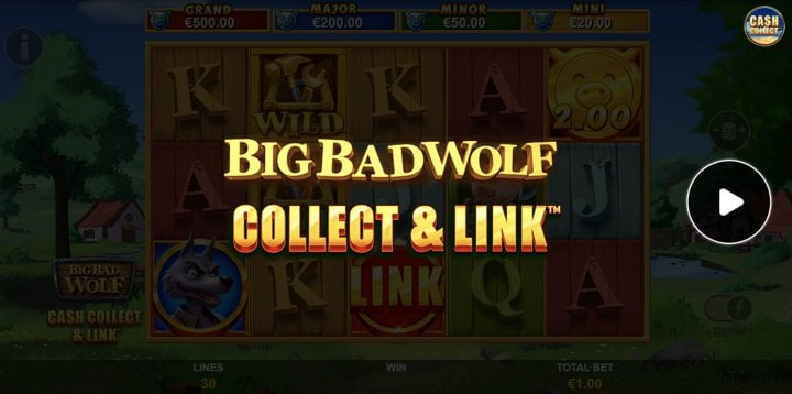 Big Bad Wolf Cash Collect & Link 5
